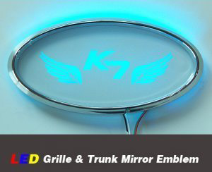 [ Cardenza2016(All New K7) auto parts ] Cardenza2016 K7logo LED Mirror Emblem(Grille & Trunk)